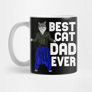 Best Cat Dad Ever Father Day Mug